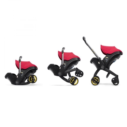 Doona + Infant Car Seat & Stroller Flame Red Autosēdeklis - Ratiņi 2in1
