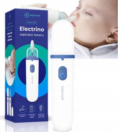 Elektriskais bērnu deguna aspirators HelpMedi HNA-300