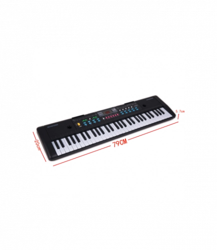 Детский синтезатор с микрофоном и зарядкой MS6101