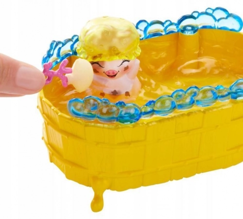 Enchantimals Bathtime Water Splash Petya Pig Lelle ar dzīvniekiem