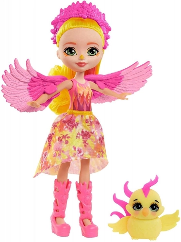 Enchantimals Falon Phoenix & Sunrise Кукла с животным GYJ04