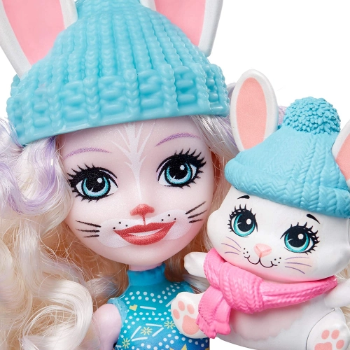 Enchantimals Hoppin’ Ski Chalet Bevy Bunny Кукла-зайчик