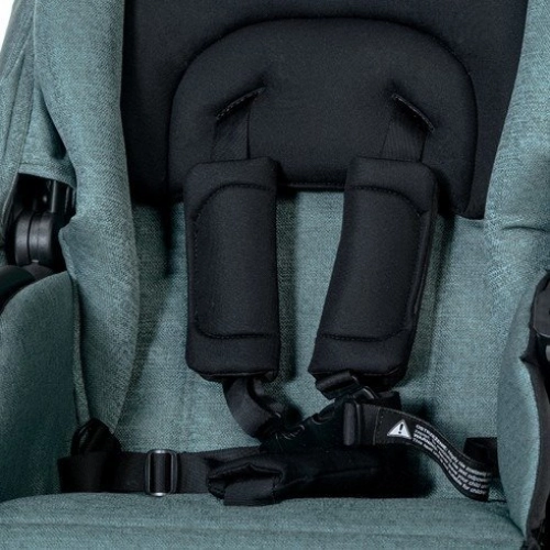 Espiro Next 2.1 Melange 07 Gray Bērnu ratiņi 2in1
