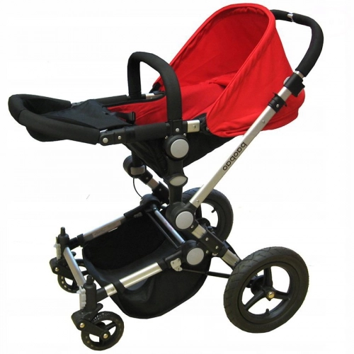 EuroBaby BaoBao Red standart Bērnu rati 2in1