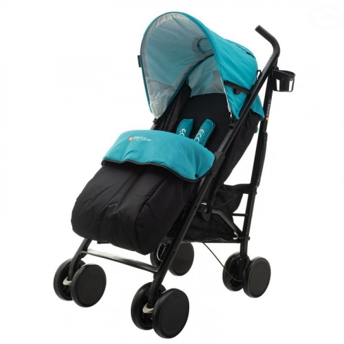 EuroBaby ECO SWISS DESIGN 300D Blue Sporta ratiņi