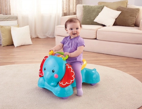 Fisher Price 3in1 Bounce, Stride and Ride Elephant CBN62 Stumjamais auto