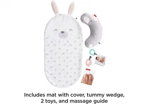 Fisher Price Baby Bunny Massage Set GJD32 Развивающий коврик