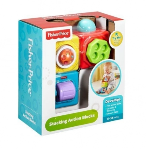 Fisher Price figūru šķirotājs / sorteris Stacking Action Blocks DHW15