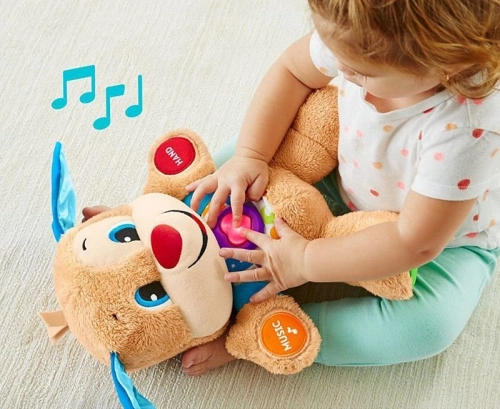 Fisher Price Laugh & Learn Smart Stages Puppy FPP17 Gudrais kucēns (lat.val.)