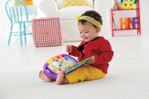 Fisher Price Laugh & Learn Storybook Rhymes Музыкальная книжка (русс. яз.)