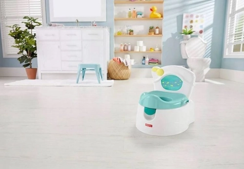 Fisher Price Sea Me Flush Potty Детский горшок со звуком и светом 46265