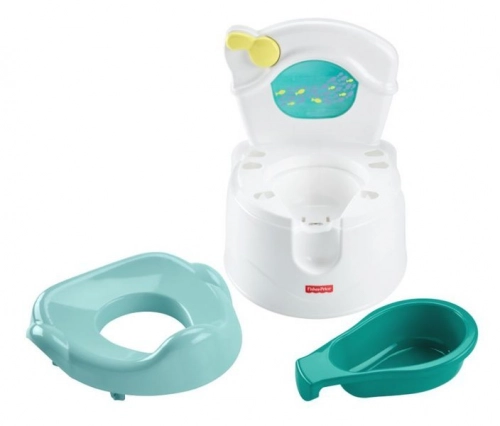 Fisher Price Sea Me Flush Potty Детский горшок со звуком и светом 46265