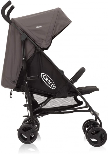Graco Travelite Black Grey Sporta ratiņi