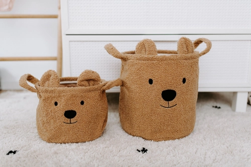Корзина для хранения 25x20x20 Childhome Teddy Beige