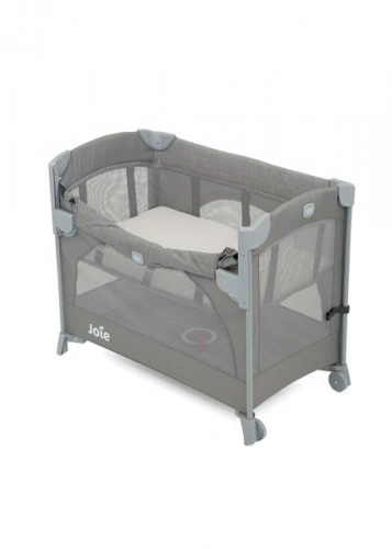 Joie Kubbie Sleep Foggy Grey Кровать манеж для путешествий