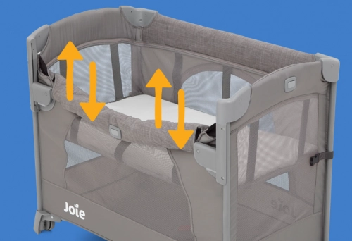 Joie Kubbie Sleep Foggy Grey Кровать манеж для путешествий