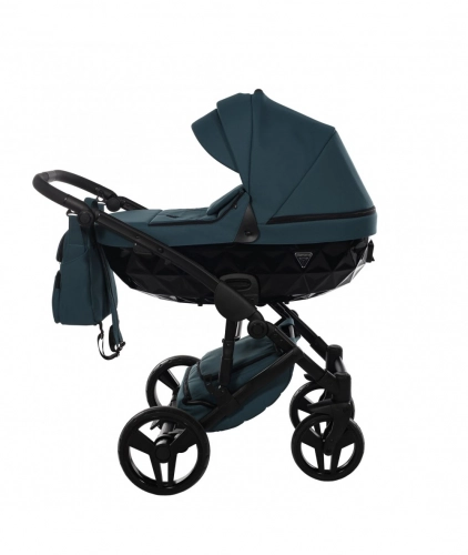 Junama Basic 02 Teal Bērnu rati 3in1