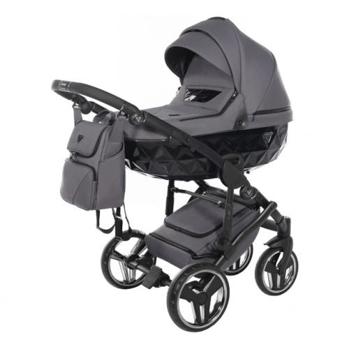 Junama Basic 03 Black nickel Детская коляска 3in1