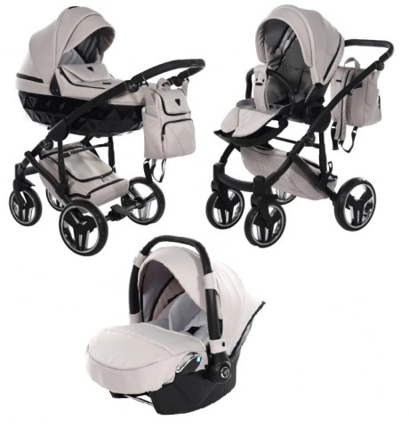 Junama Basic 05 Clay grey Детская коляска 3in1