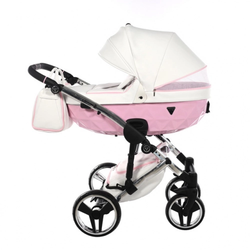 Junama Candy 01 Pink Bērnu rati 3in1