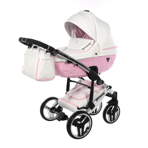 Junama Candy 01 Pink Bērnu rati 3in1