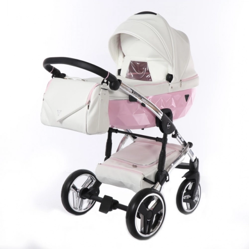 Junama Candy 01 Pink Bērnu rati 3in1