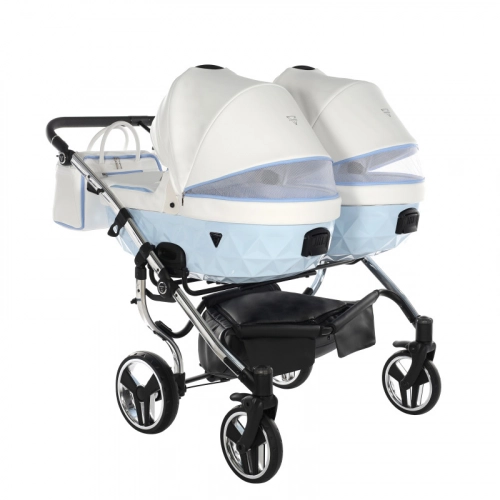 Junama Candy Duo 02 Blue Dvīņu rati 2in1