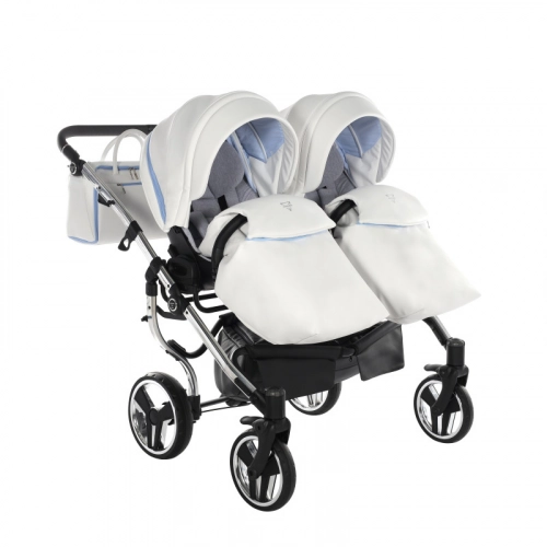 Junama Candy Duo 02 Blue Dvīņu rati 2in1