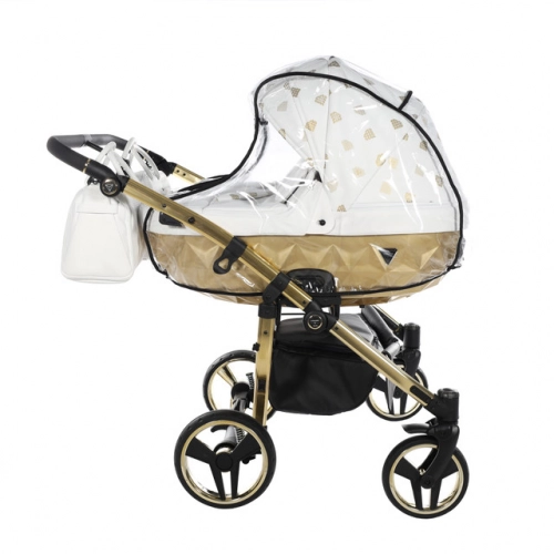 Junama Glow Duo 02 White Gold Dvīņu rati 3in1