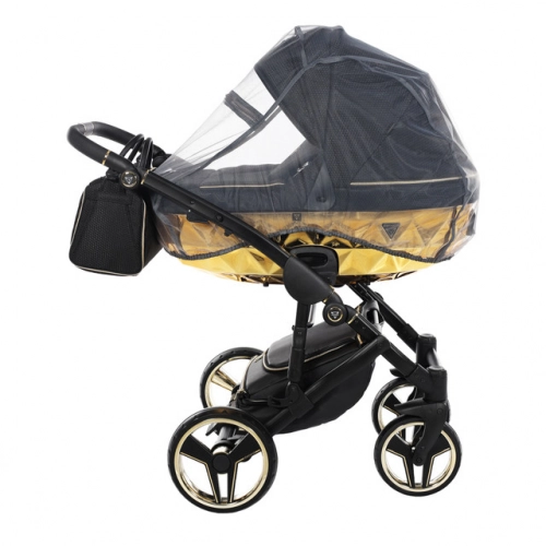 Junama Mirror Col.02 Black gold Детская коляска 2 в 1