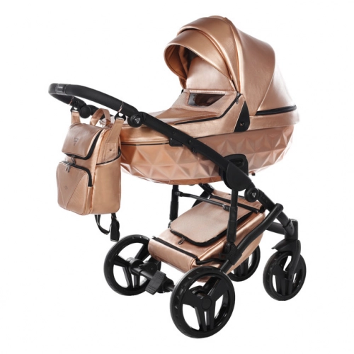 Junama S-Class 05 Rose gold Bērnu rati 3in1