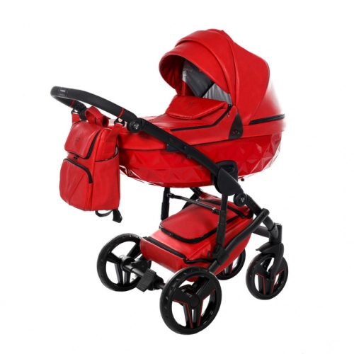 Junama S-Class 08 Red Bērnu rati 3in1