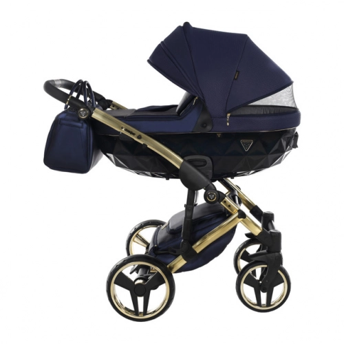 Junama Saphire Col.01 Navy Blue Bērnu rati 2in1