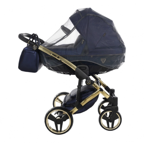 Junama Saphire Col.01 Navy Blue Bērnu rati 3in1