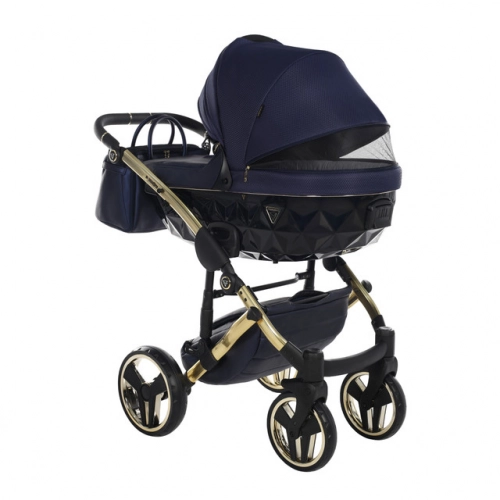 Junama Saphire Col.01 Navy Blue Bērnu rati 3in1