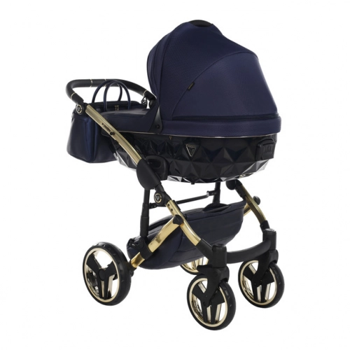 Junama Saphire Col.01 Navy Blue Bērnu rati 3in1