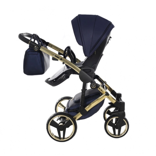 Junama Saphire Col.01 Navy Blue Bērnu rati 3in1
