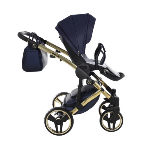 Junama Saphire Col.01 Navy Blue Bērnu rati 3in1