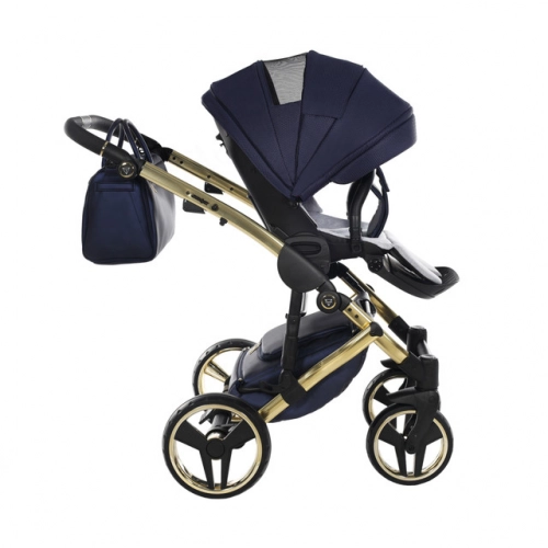 Junama Saphire Col.01 Navy Blue Bērnu rati 3in1