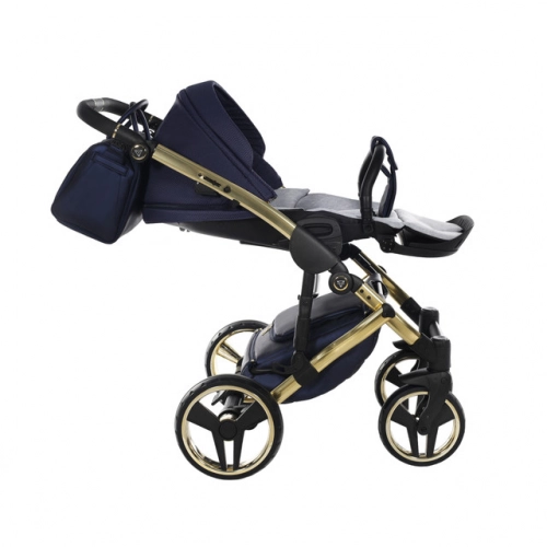 Junama Saphire Col.01 Navy Blue Bērnu rati 3in1