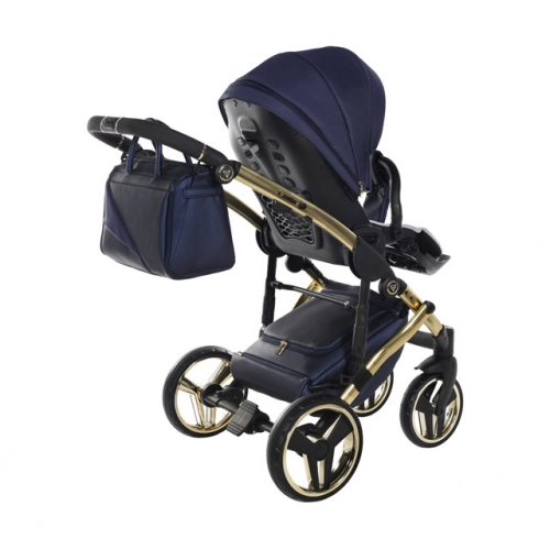 Junama Saphire Col.01 Navy Blue Bērnu rati 3in1