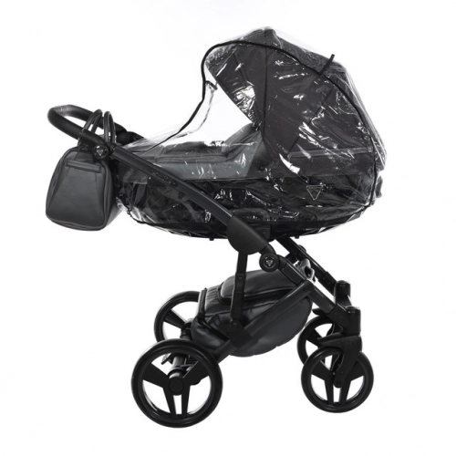 Junama Saphire Col.02 Black Bērnu rati 2in1