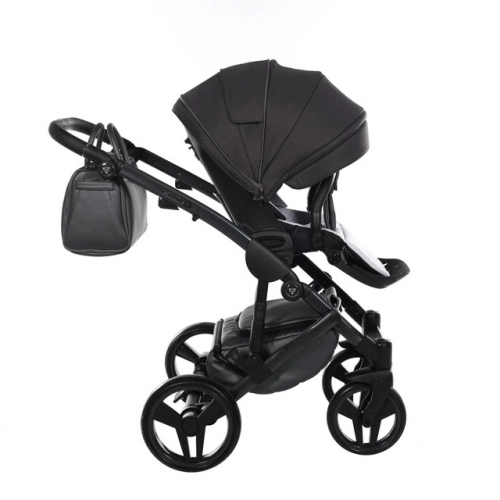 Junama Saphire Col.02 Black Bērnu rati 2in1