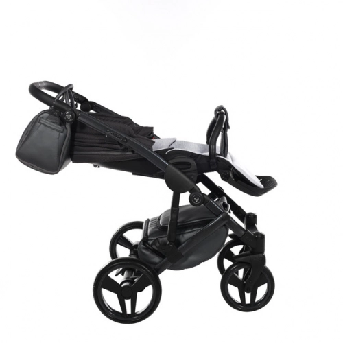 Junama Saphire Col.02 Black Bērnu rati 2in1