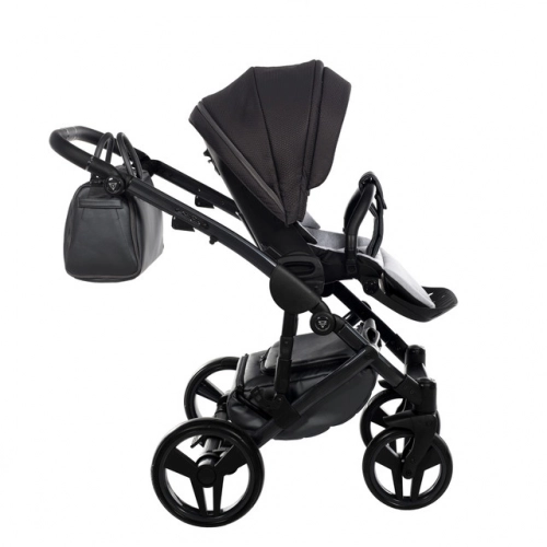 Junama Saphire Col.02 Black Bērnu rati 2in1