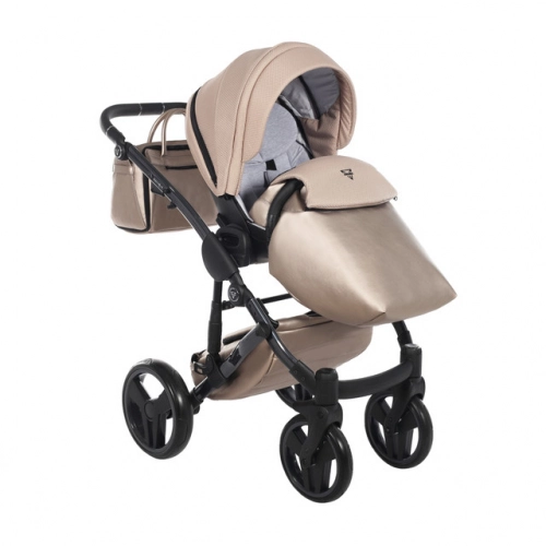 Junama Saphire Col.06 Beige Bērnu rati 3in1