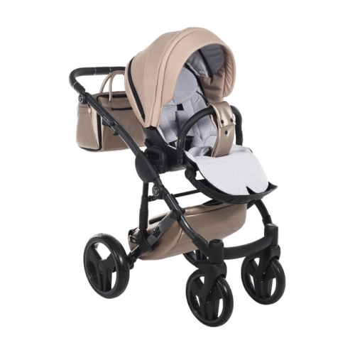 Junama Saphire Col.06 Beige Bērnu rati 3in1