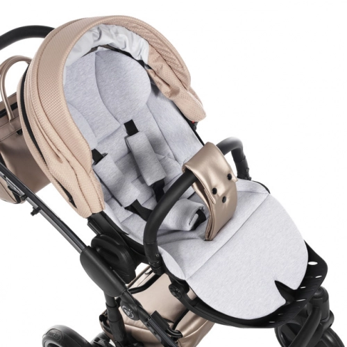 Junama Saphire Col.06 Beige Bērnu rati 3in1
