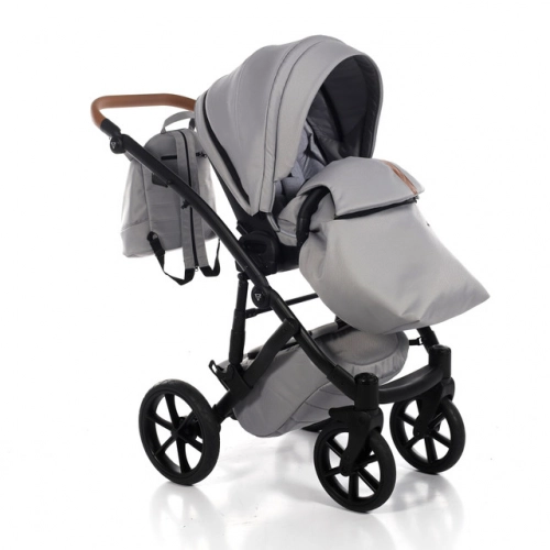 Junama Space 01 Grey Bērnu rati 3in1
