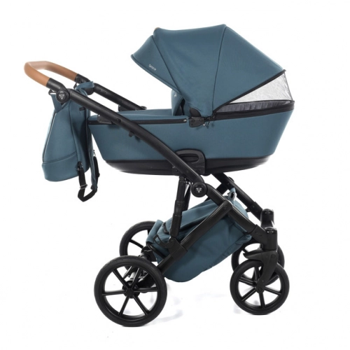 Junama Space 03 Teal Bērnu rati 3in1